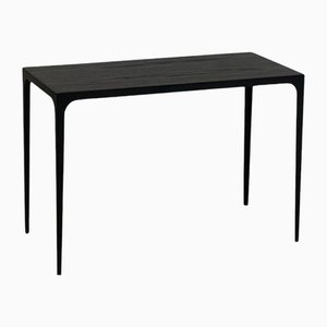 Large Esquisse Ebonized Oak Side Table by Atelier Cabanel