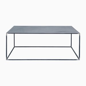 Patinated Steel Coffee Table by Atelier Cabanel