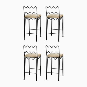Sgabelli da banco Méandre di Atelier Cabanel, set di 4
