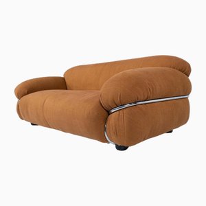 Gianfranco Frattini zugeschriebenes Sesann Sofa für Cassina, Italien, 1970er