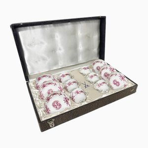 Rich Court Dragon Tassen und Untertassen aus Porzellan von Meissen, 1960er, 2er Set