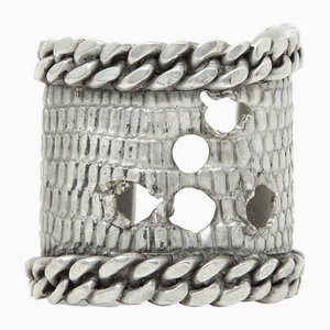 YSL Bracelet in Silver Metal from Yves Saint Laurent, 2000s