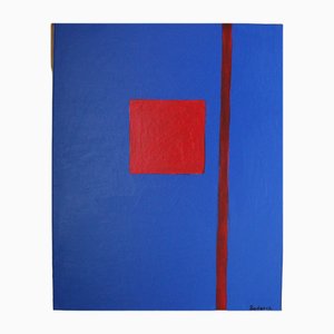 Bodasca, That Blue, Acryl auf Leinwand