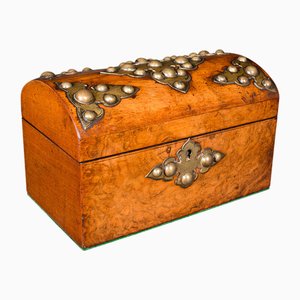 Antique Dome Top Tea Caddy