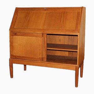 Secretary in Teak Denmark by H.W. Klein for Bramin, 1960s