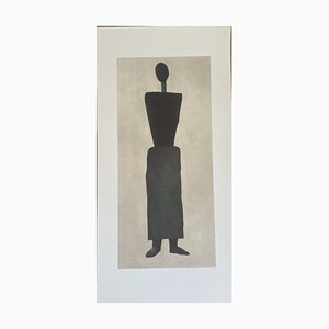 Kasimir Malevich, Figura de mujer, década de 2000, Serigrafía