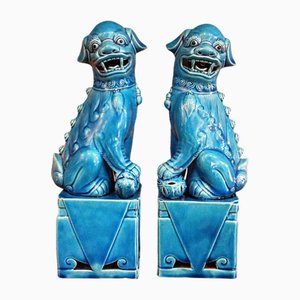 Statue di cani Fo, anni '60, set di 2