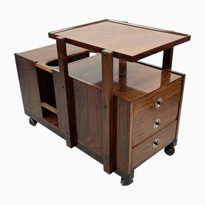 Mid-Century Italian Bar Trolley in the style of Edmondo Palutari, 1960s