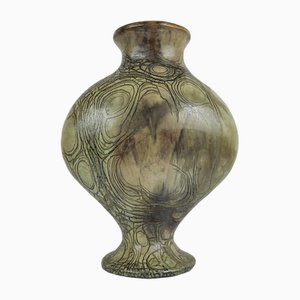 Vaso in gres di Anne Marie Sybesma De Bay per Alias Miep, anni '80