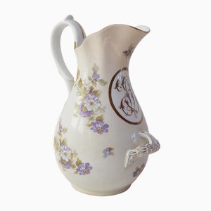 Large 19th Century French Porcelain Ewer, Paris