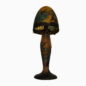 Mushroom Table Lamp by Gallé, 1980s