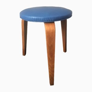 Vintage Tripod Hocker von Hugues Steiner für Steiner, 1950er
