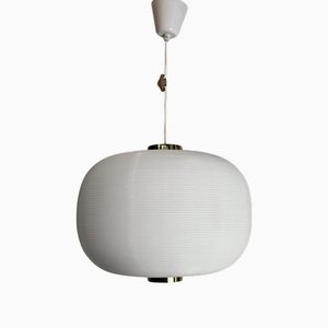Modernist Rotoflex Pendant Lamp Tr-67 by Alf Svensson for Bergboms, Sweden, 1960s