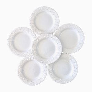 Italian Plates from Castelforte Ceramica Dalia, 1960s, Set of 6