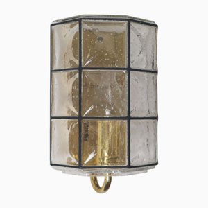 Hand-Blown Iron Ring Lamp from Limburg, 1970s