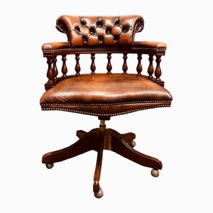 Silla Captain Westminster Chesterfield inglesa clásica