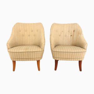 Fauteuils Scandinaves, Suède, 1940s, Set de 2