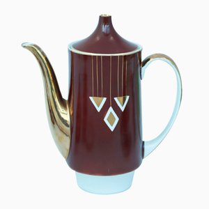 Set da caffè di Wincenty Potacki per June ZPS Ćmielów, anni '60, set di 15