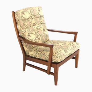 Skandinavischer Sessel aus Mahagoni, Schweden, 1960er