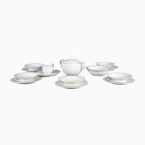 New Dinner Service for Six People by Porcelana Karolina, Set of 24