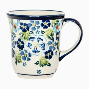 300 ml Ceramic Mugs by Porcelana Boleslawiec, Set of 4