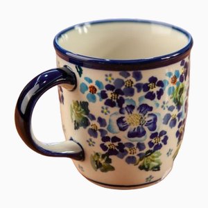350 ml Ceramic Mugs by Porcelana Boleslawiec, Set of 4