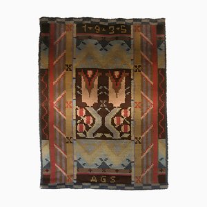 Tulpan Rya Rug by Katri Warén-Varis for Neovius, 1935