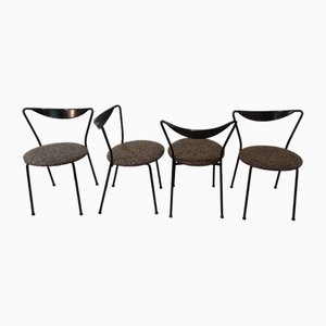 Chairs by Paolo Deganello for Cidue, 1980s, Set of 4