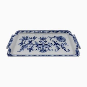 Sword Mark Onion Pattern from 1st Choice Serving Plate Tableware Cake Plate from Meissen, 1934