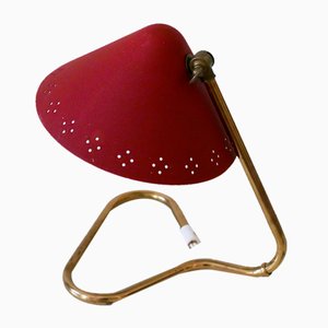 Mid-Century Brass Table Lamp by Erik Wärnå for Gnosjö Sweden, 1950s