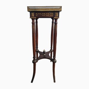 French Brown Flower Stand