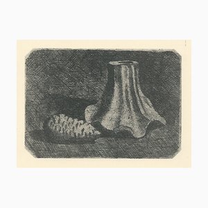 Giorgio Morandi, Still Life with Pine Cone, 1922-1957, Lithograph