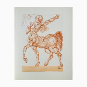 Salvador Dali, The Centaur, Original Engraving
