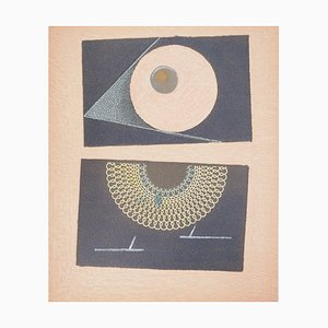 Max Ernst, Oiseau Géométrique, Lithographie Originale
