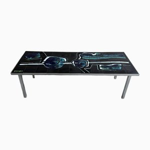 Ceramic and Metal Coffee Table by Denisco