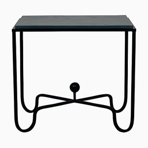 Gray Slate Entretoise Side Table by Atelier Cabanel