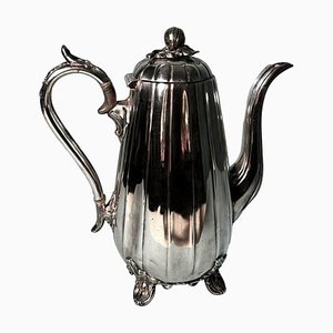 English Teapot in Silver-Plating from Dixon James, 1890