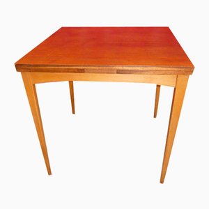 Tavolo da pranzo quadrato allungabile in teak