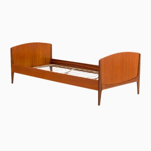 Lit Moderne Mid-Century en Teck par Sidelmann Jakobsen, Danemark, 1960s