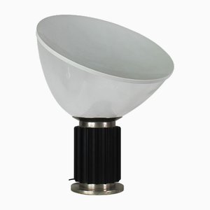 Black Taccia Table Lamp by Achille & Pier Giacomo Castiglioni Taccia for Flos, 1970s