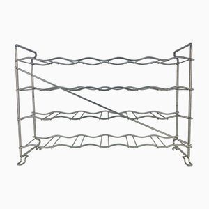 Dutch Metal Wine Bottle Rack from Tomado, 1960s