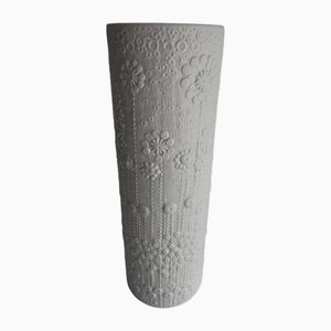 Weiße Vase von Martin Freyer für Rosenthal Studio Linie, 1992
