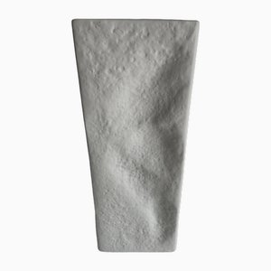 Weiße Vase von Martin Freyer für Rosenthal Studio Linie, 1992