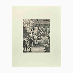 Romeyn de Hooghe, La Manière de se Bien Preparer à La Mort, Etching, 1700