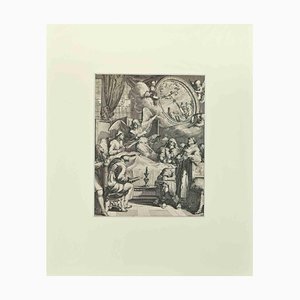 Romeyn de Hooghe, La Manière de se Bien Preparer à La Mort, Etching, 1700