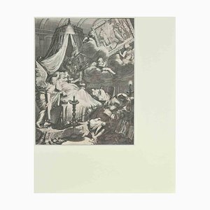 Romeyn de Hooghe, La Manière de se Bien Preparer à La Mort, Radierung, 1700