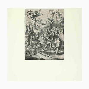 Romeyn de Hooghe, La Manière de se Bien Preparer à La Mort, Etching, 1700