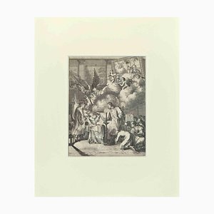 Romeyn de Hooghe, La Manière de se Bien Preparer à La Mort, Radierung, 1700