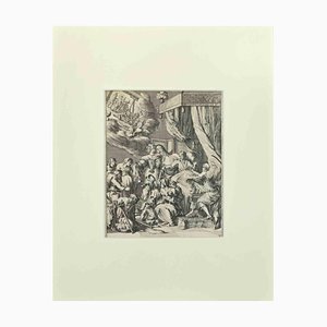Romeyn de Hooghe, La Manière de se Bien Preparer à La Mort, Etching, 1700