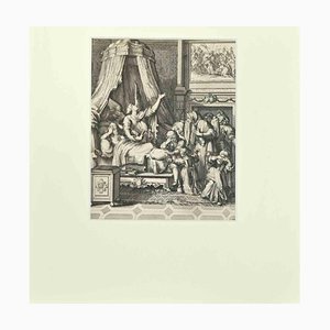 Romeyn de Hooghe, La Manière de se Bien Preparer à La Mort, Etching, 1700